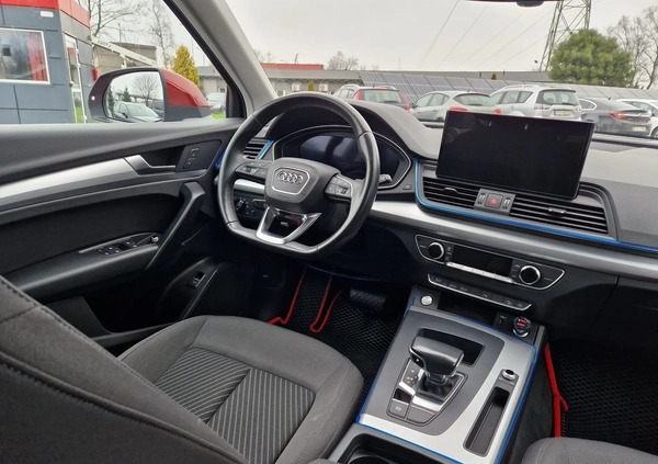 Audi Q5 cena 147000 przebieg: 50480, rok produkcji 2021 z Skawina małe 631